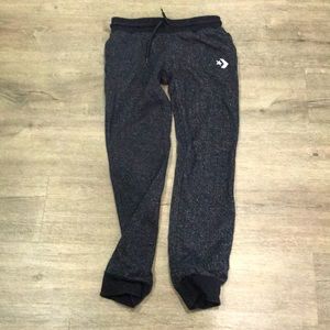 Black Converse Sweatpants